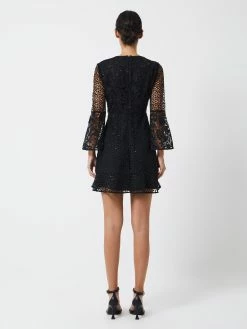 French Connection Gudrana Caballo Lace Mini Dress 14 French Connection Gudrana Caballo Lace Mini Dress -French Connection Shop 71TNQ01 159