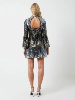 French Connection Emin Embellished Mini Dress -French Connection Shop 71TOI90 1761