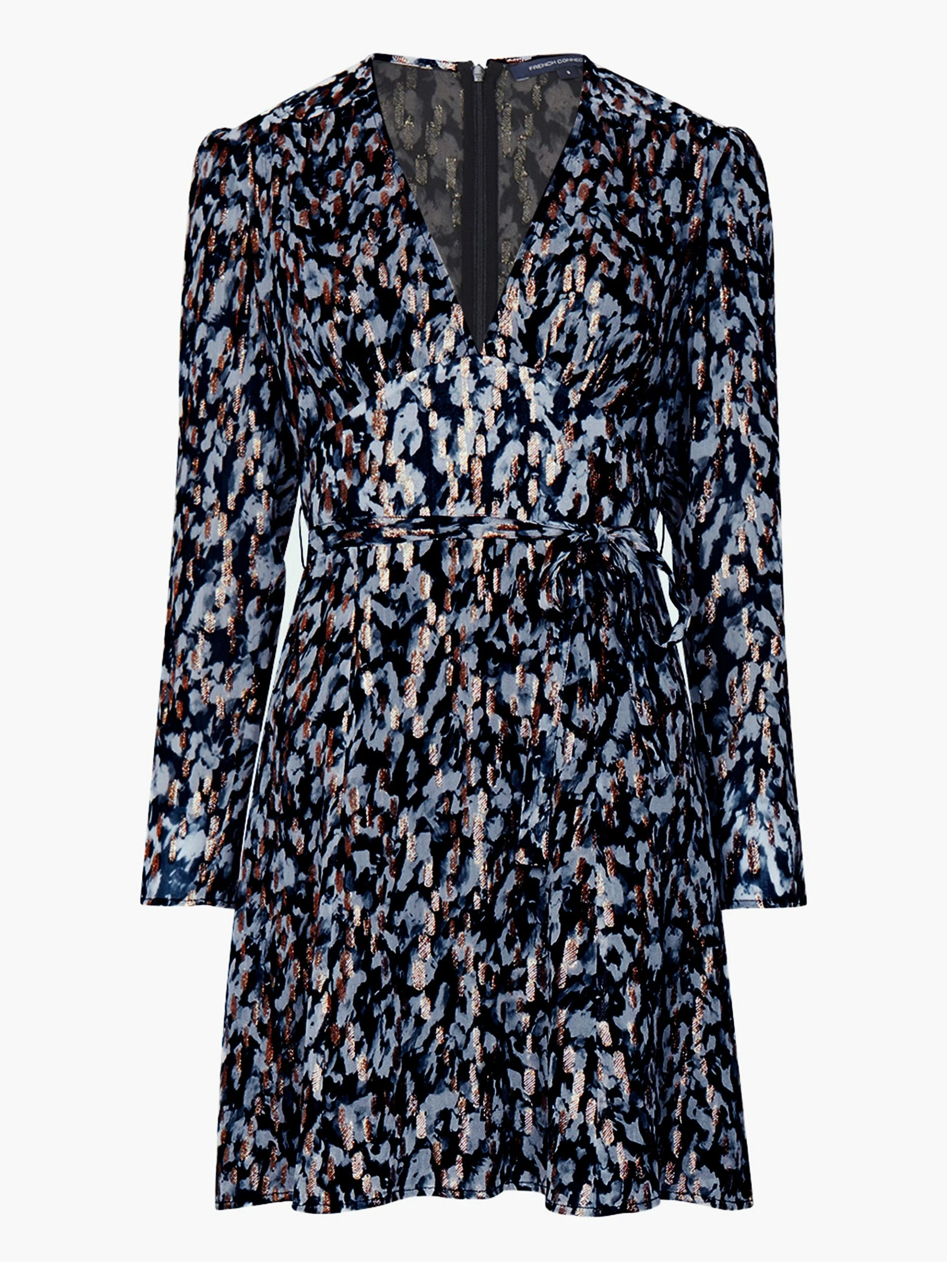 French Connection Bodine V Neck Mini Dress 8 French Connection Bodine V Neck Mini Dress - Image 6