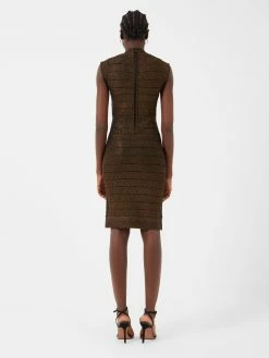 French Connection Danni Cap Sleeve Metallic Bandage Dress 9 French Connection Danni Cap Sleeve Metallic Bandage Dress -French Connection Shop 71TPV01 2285