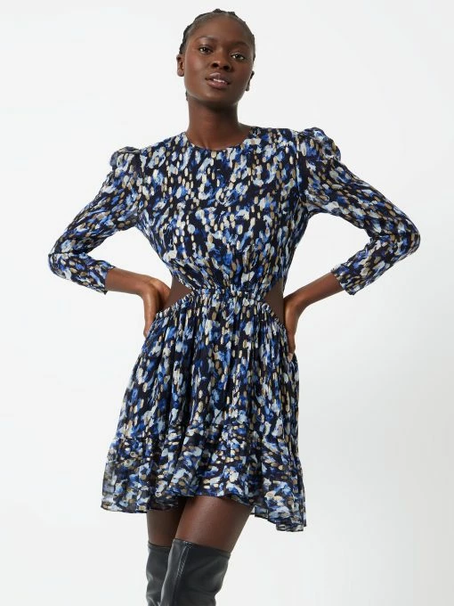 French Connection Bodine Cut-Out Mini Dress 1 French Connection Bodine Cut-Out Mini Dress -French Connection Shop 71TRU40 025