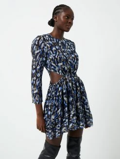 French Connection Bodine Cut-Out Mini Dress 11 French Connection Bodine Cut-Out Mini Dress -French Connection Shop 71TRU40 031