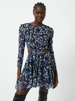 French Connection Bodine Cut-Out Mini Dress 12 French Connection Bodine Cut-Out Mini Dress -French Connection Shop 71TRU40 035