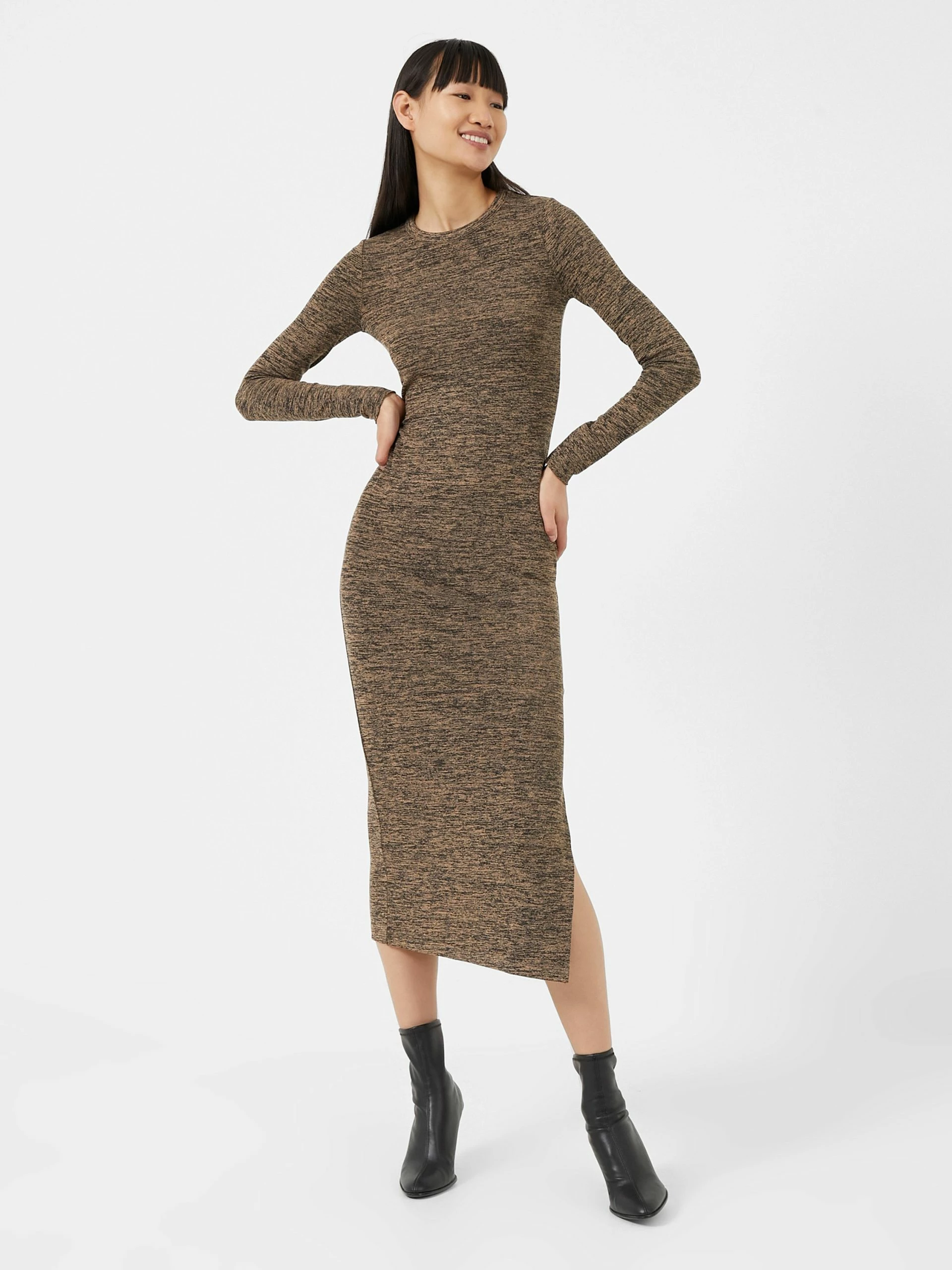 French Connection Sweeter Sweater Long Sleeve Midi Dress 6 French Connection Sweeter Sweater Long Sleeve Midi Dress - Image 4