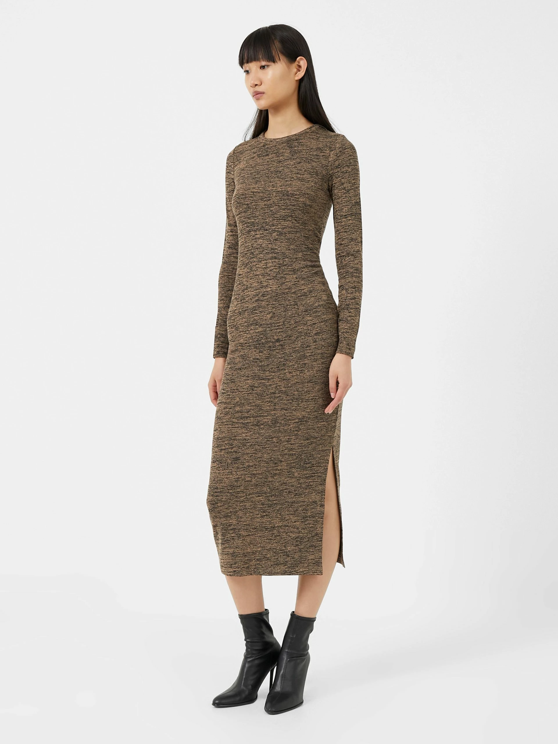 French Connection Sweeter Sweater Long Sleeve Midi Dress 4 French Connection Sweeter Sweater Long Sleeve Midi Dress - Image 2