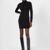 French Connection Babysoft Roll Neck Mini Dress 1 French Connection Babysoft Roll Neck Mini Dress -French Connection Shop 71TSQ01 117