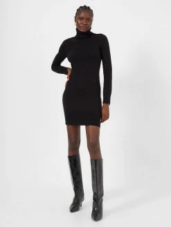 French Connection Babysoft Roll Neck Mini Dress