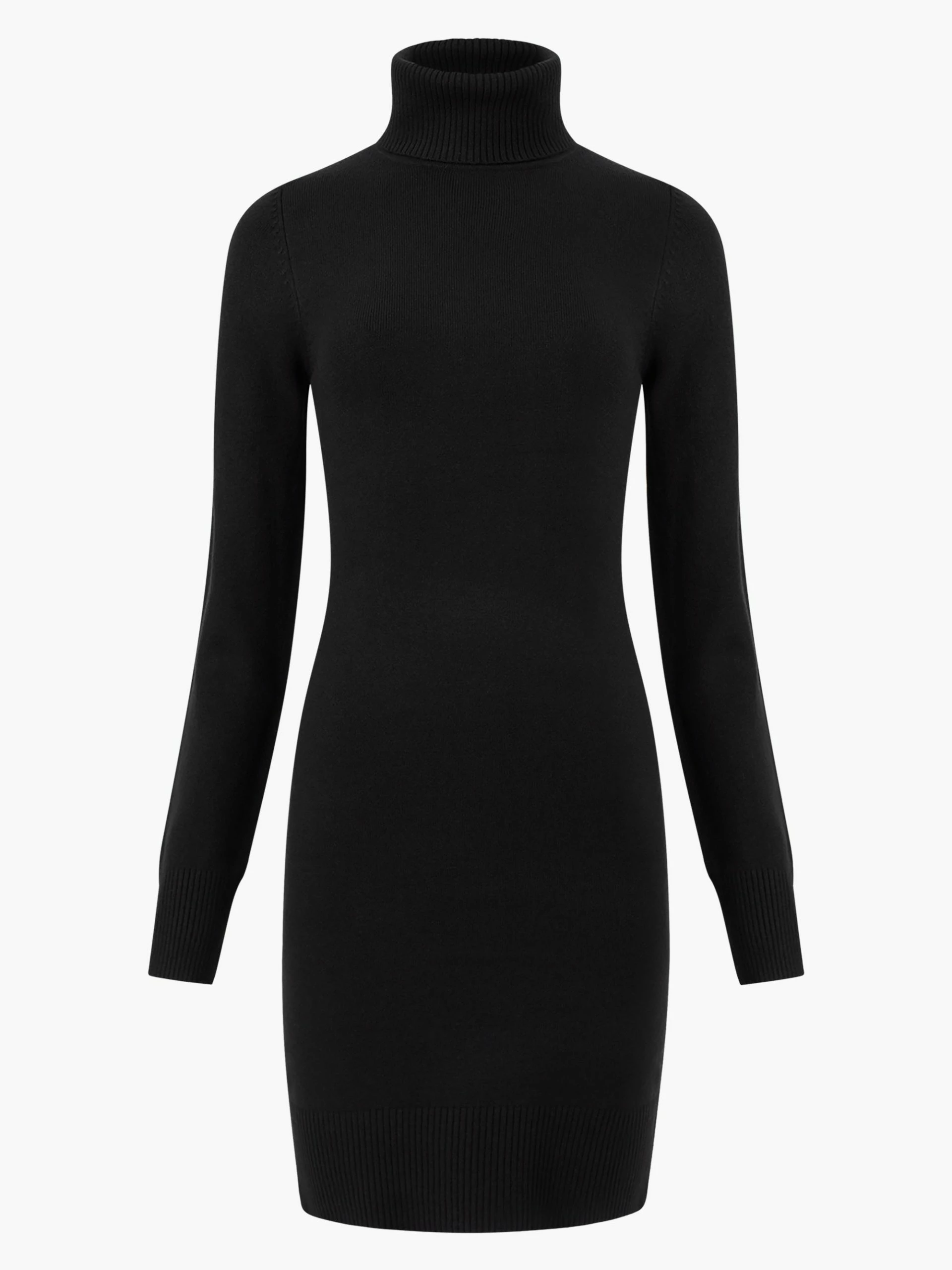 French Connection Babysoft Roll Neck Mini Dress 7 French Connection Babysoft Roll Neck Mini Dress - Image 5