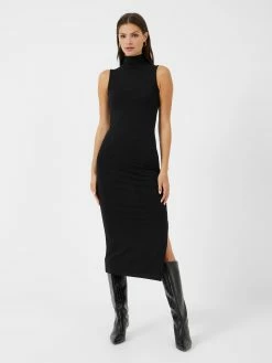 French Connection Sweeter Sweater High Neck Midi Dress