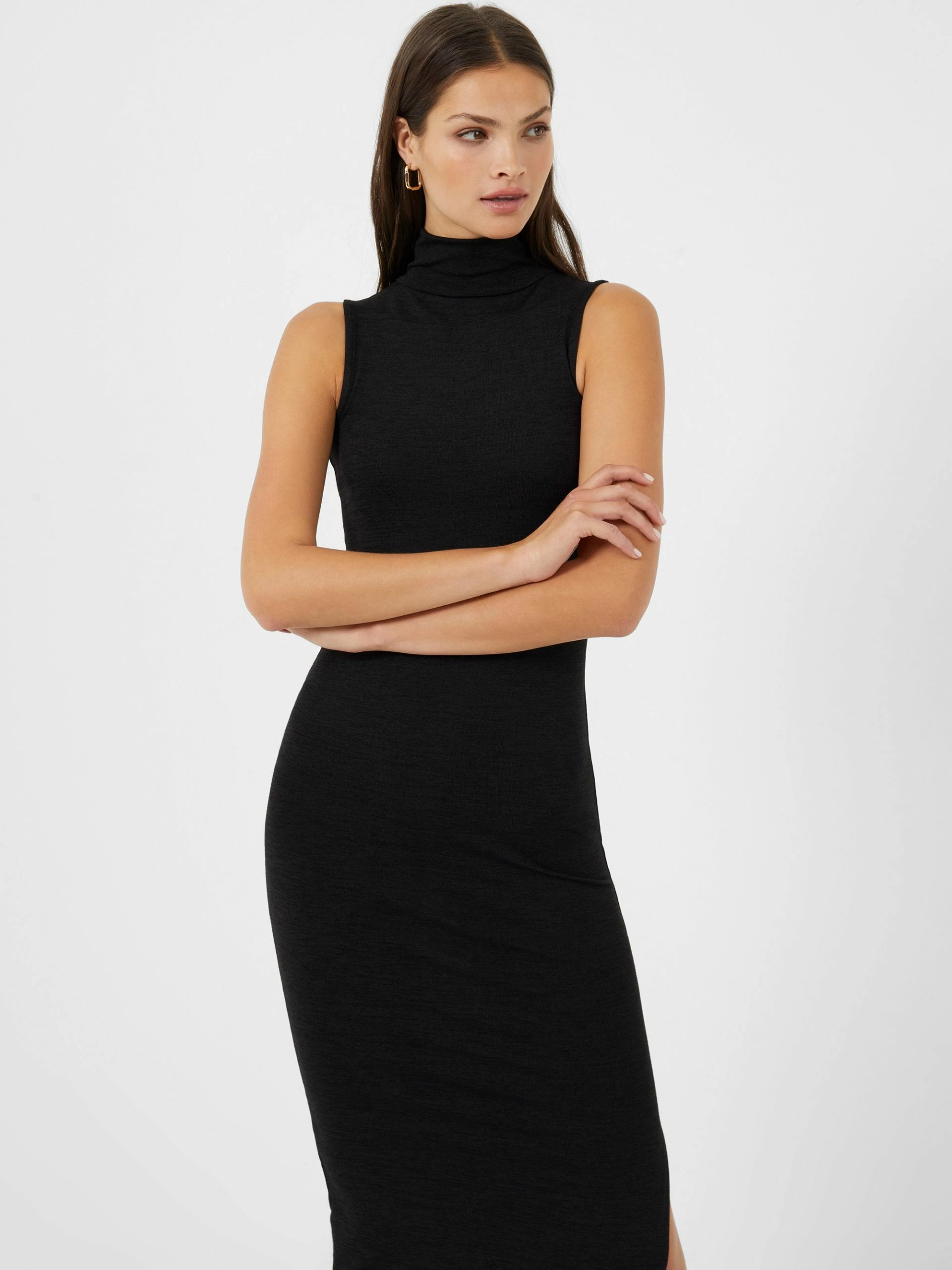 French Connection Sweeter Sweater High Neck Midi Dress 5 French Connection Sweeter Sweater High Neck Midi Dress - Image 3