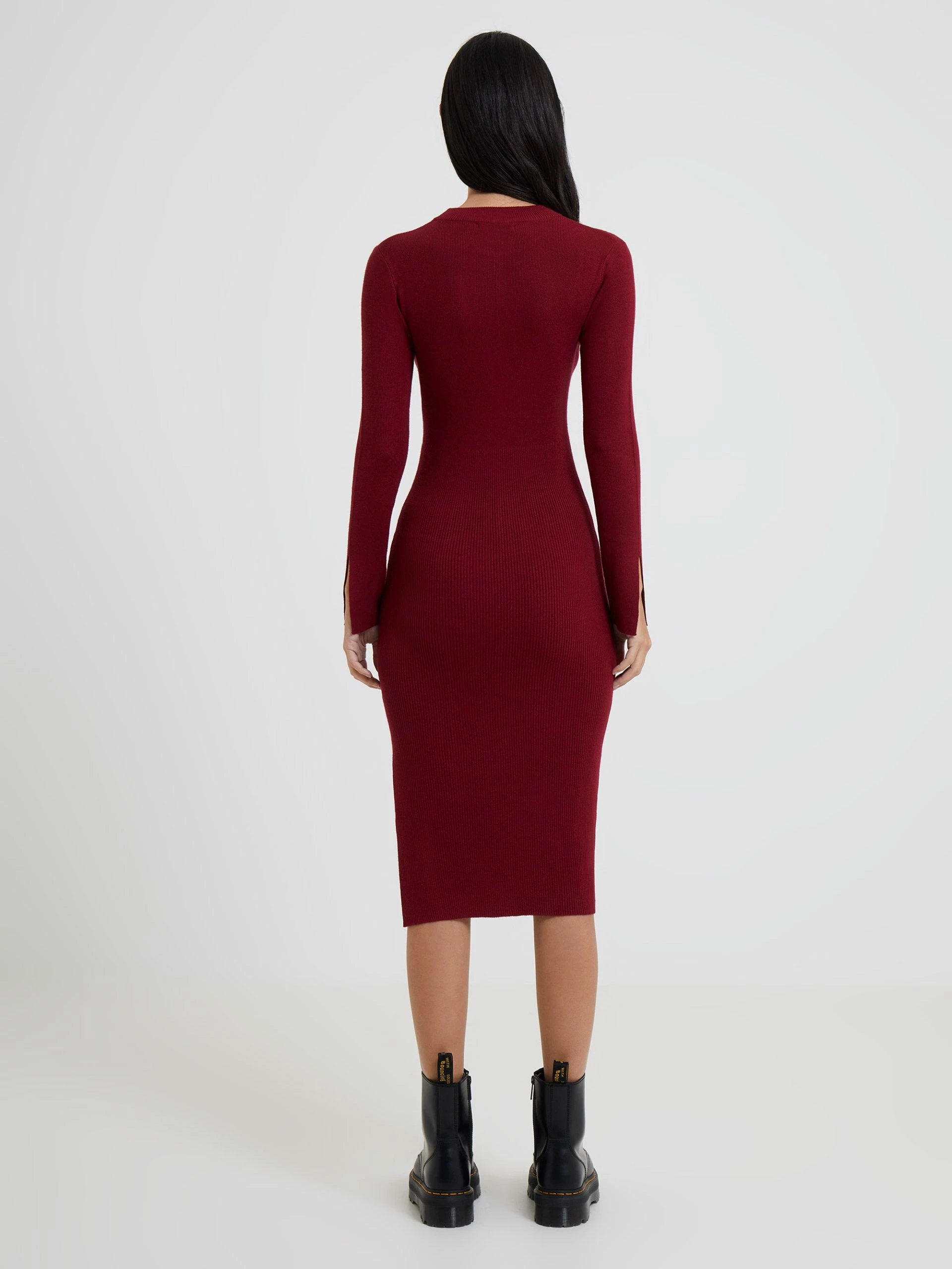 French Connection Turtle Rib Dress Mid 5 French Connection Turtle Rib Dress Mid - Image 3