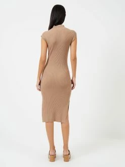 French Connection RIBBED FUNNEL NECK SLEEVELESS MIDI DRESS 9 French Connection RIBBED FUNNEL NECK SLEEVELESS MIDI DRESS -French Connection Shop 71TUC20 2
