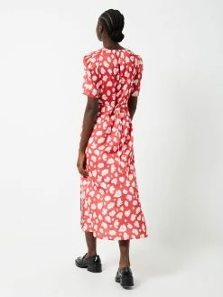 French Connection Aimee Enid Front Split Dress 9 French Connection Aimee Enid Front Split Dress -French Connection Shop 71TWC60 1955copy