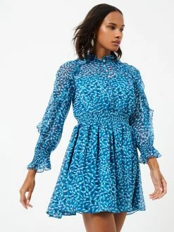 French Connection Billi Recycled Hallie Frill Mini Dress