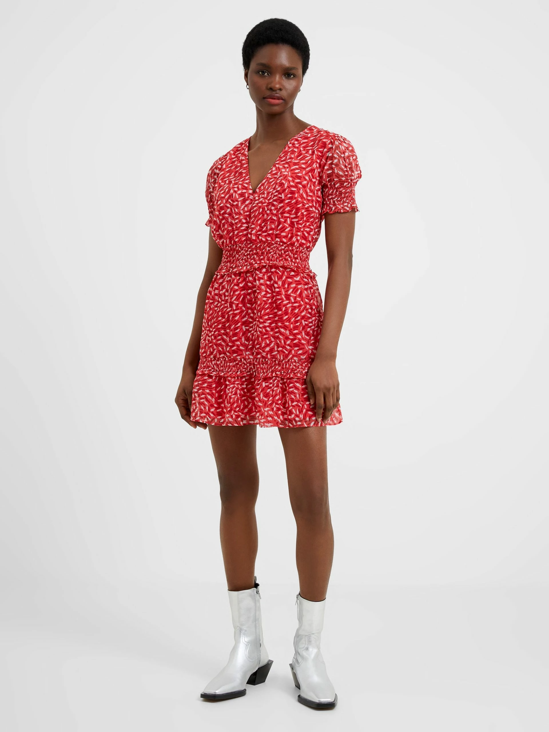 French Connection Billi Recycled Hallie Mini Dress 4 French Connection Billi Recycled Hallie Mini Dress - Image 2