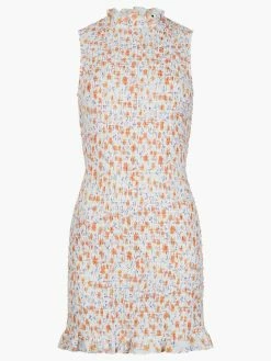 French Connection Camille Verona Crepe Smocked Mini Dress 13 French Connection Camille Verona Crepe Smocked Mini Dress -French Connection Shop 71UBC10