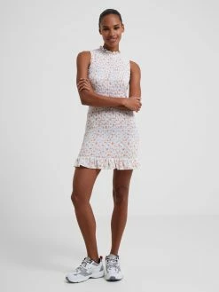 French Connection Camille Verona Crepe Smocked Mini Dress 11 French Connection Camille Verona Crepe Smocked Mini Dress -French Connection Shop 71UBC10 139