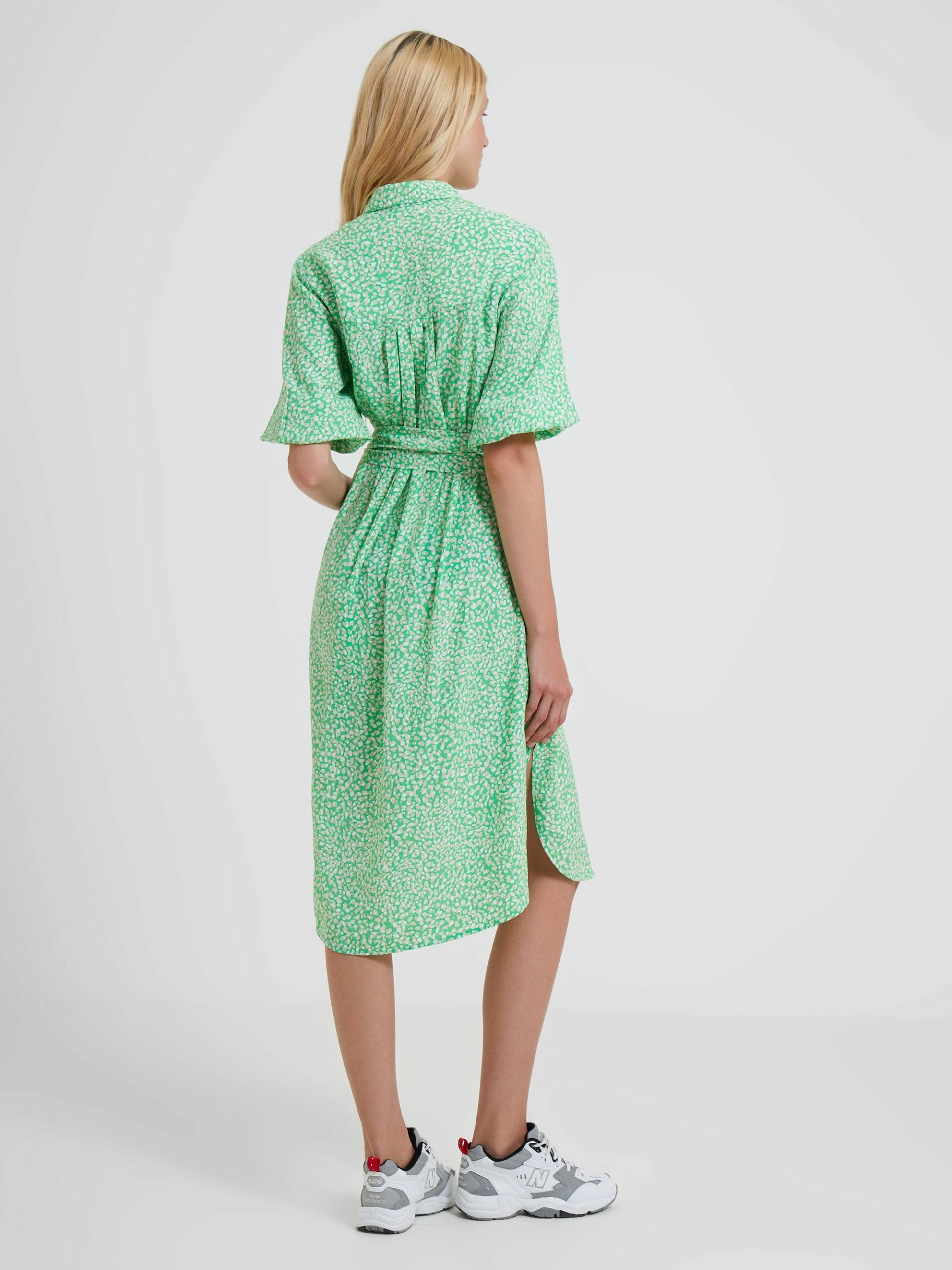 French Connection Cadie Eco Delphine Drape Shirt Dress 6 French Connection Cadie Eco Delphine Drape Shirt Dress - Image 4