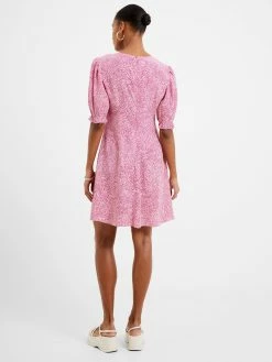 French Connection Bernice Eco Delphine Drape Mini Dress 10 French Connection Bernice Eco Delphine Drape Mini Dress -French Connection Shop 71UCE60 326copy