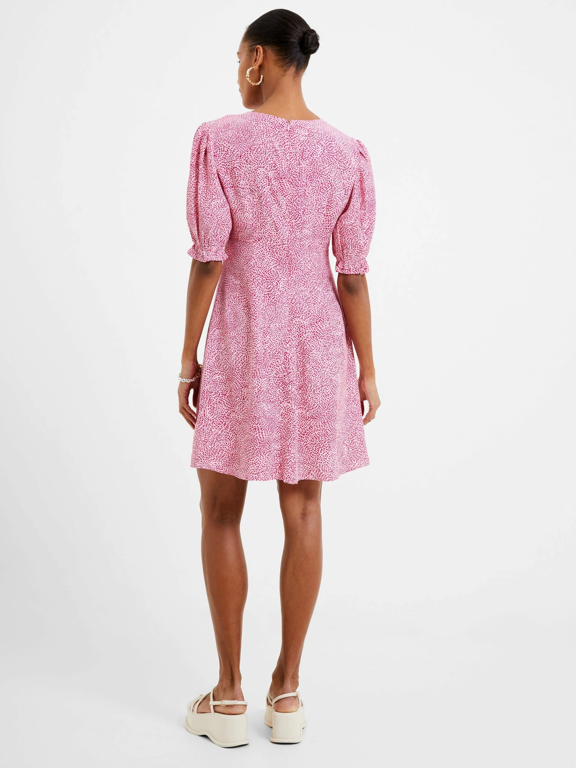 French Connection Bernice Eco Delphine Drape Mini Dress 6 French Connection Bernice Eco Delphine Drape Mini Dress - Image 4