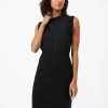French Connection Krista Knit Sleeveless Rib Mix Dress