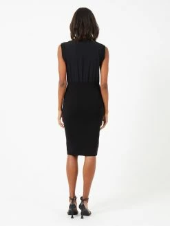 French Connection Krista Knit Sleeveless Rib Mix Dress -French Connection Shop 71UCM01 1301