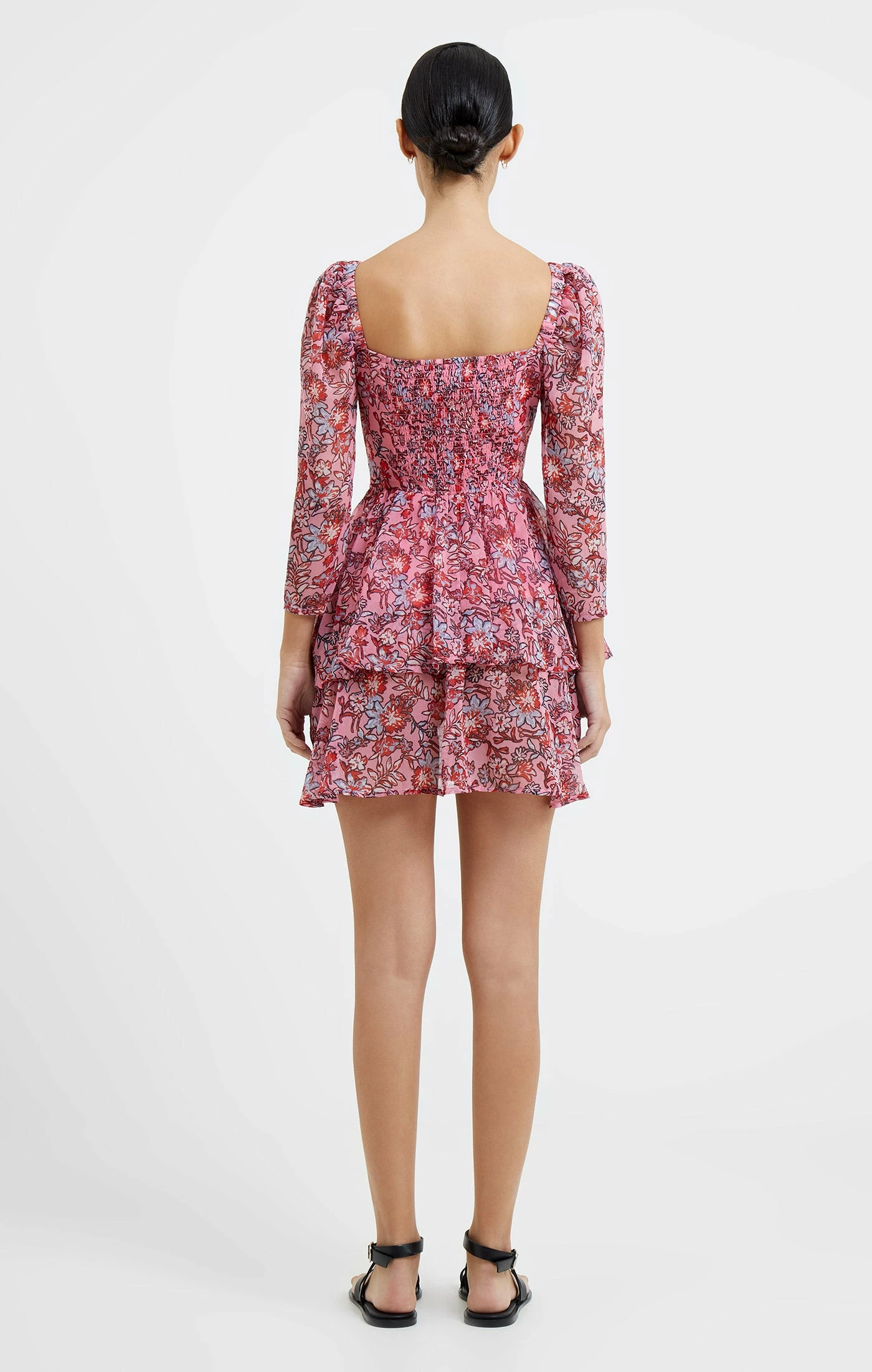 French Connection Fotini Recycled Hallie Halterneck Tiered Mini Dress 5 French Connection Fotini Recycled Hallie Halterneck Tiered Mini Dress - Image 3