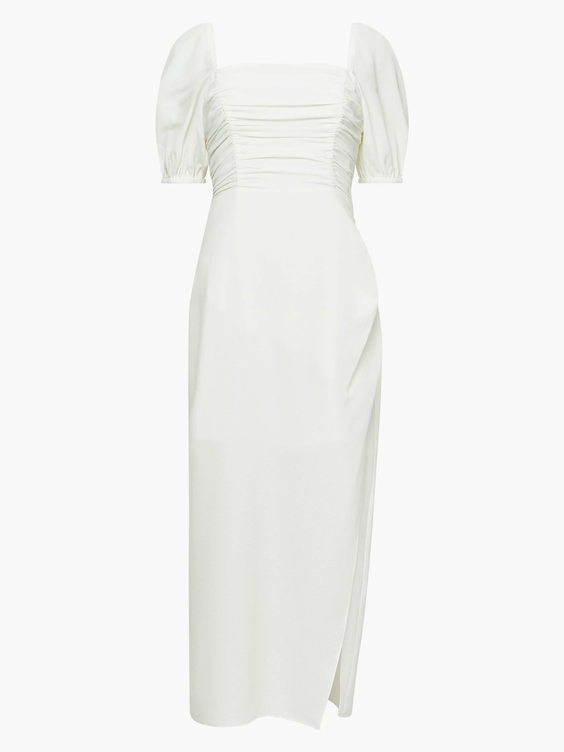 French Connection Afina Verona Ruched Midi Dress 7 French Connection Afina Verona Ruched Midi Dress - Image 5