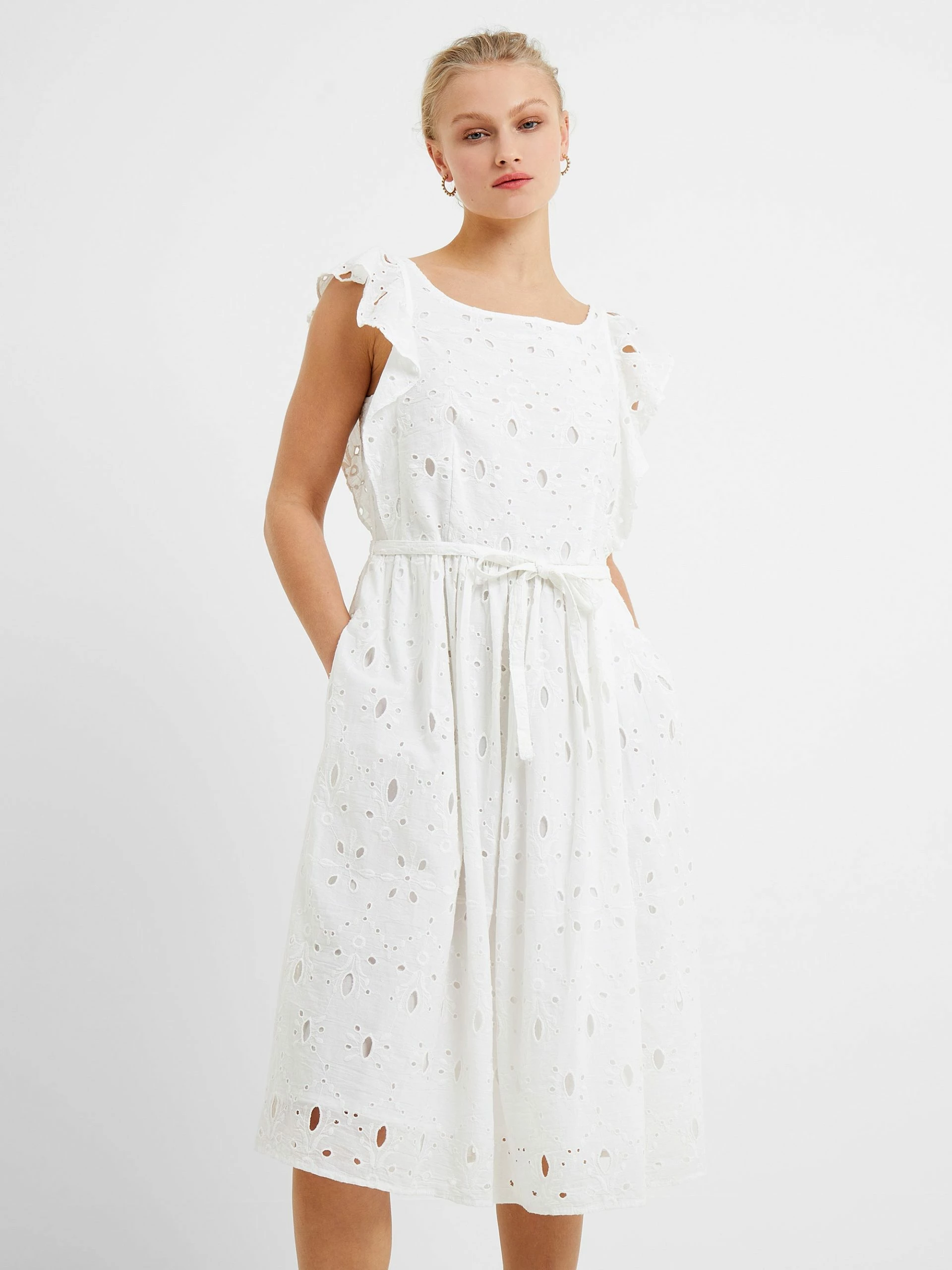 French Connection Cilla Broderie Anglaise Dress 3 French Connection Cilla Broderie Anglaise Dress