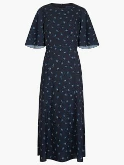 French Connection Cecilia Delphine Midi Dress 13 French Connection Cecilia Delphine Midi Dress -French Connection Shop 71UDF40