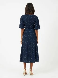 French Connection Cecilia Delphine Midi Dress 11 French Connection Cecilia Delphine Midi Dress -French Connection Shop 71UDF40 1036