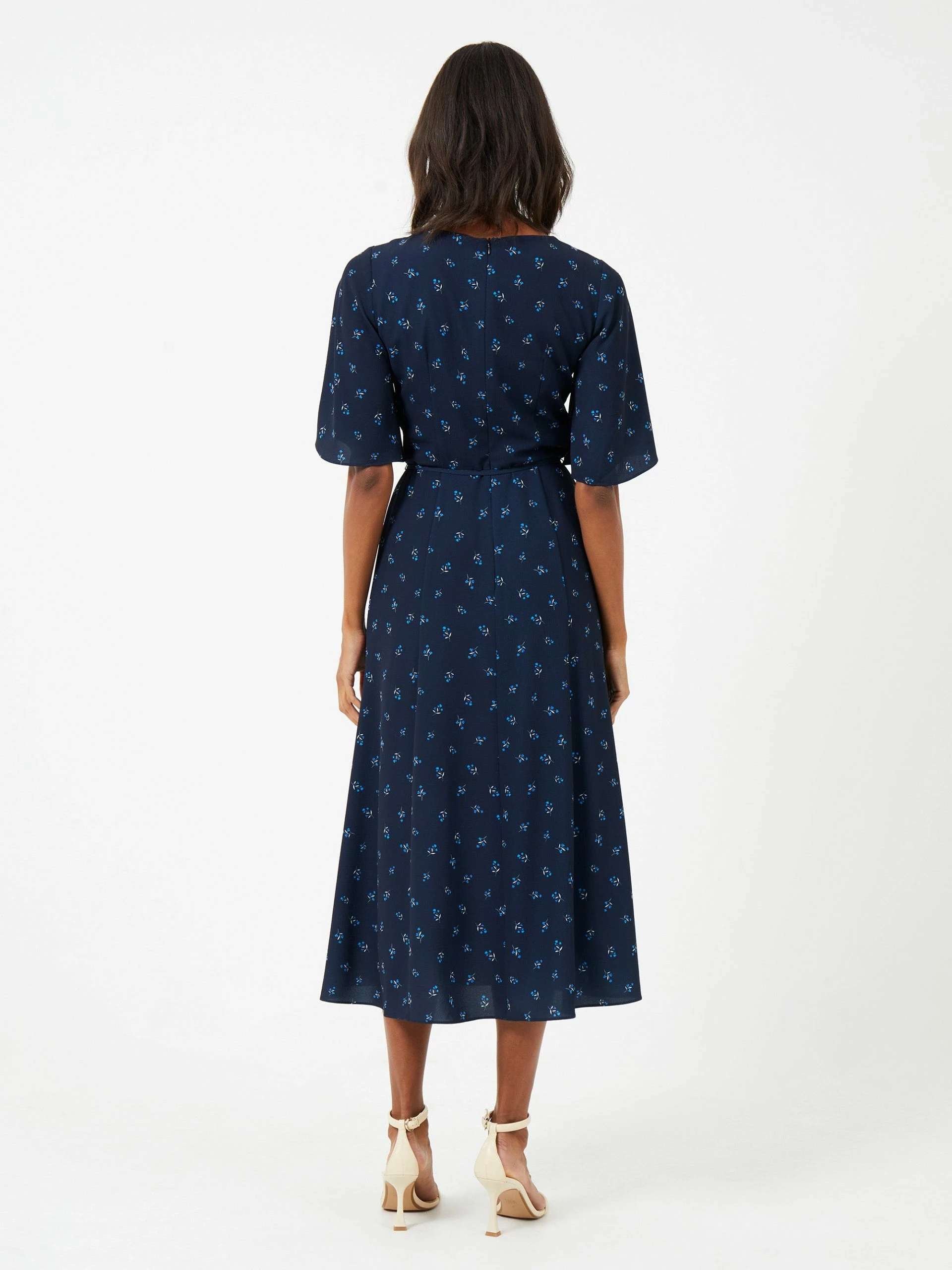 French Connection Cecilia Delphine Midi Dress 6 French Connection Cecilia Delphine Midi Dress - Image 4