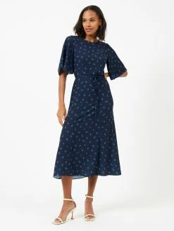 French Connection Cecilia Delphine Midi Dress