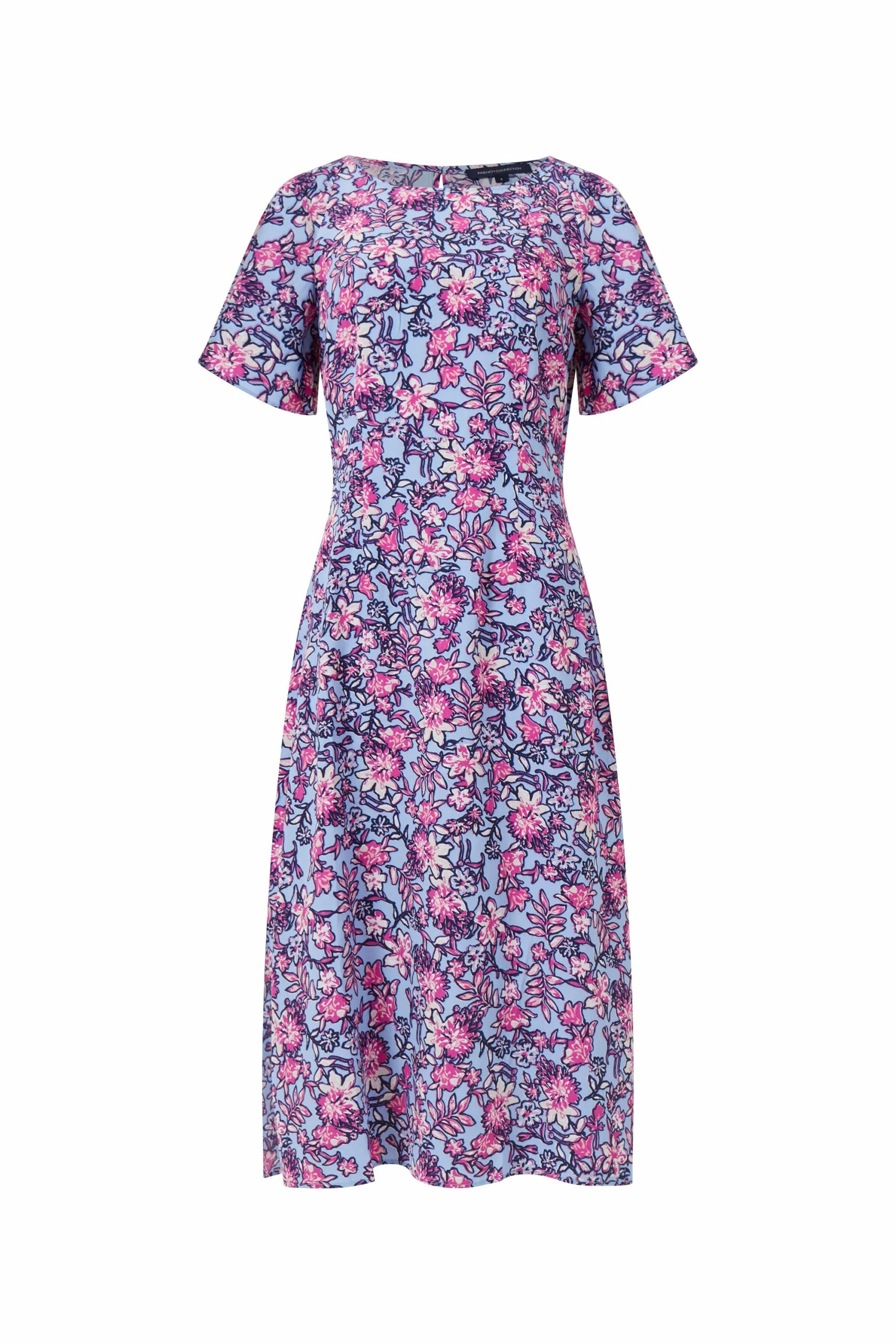 French Connection Fotini Eco Delphine Cut-Out Back Midi Dress 6 French Connection Fotini Eco Delphine Cut-Out Back Midi Dress - Image 4