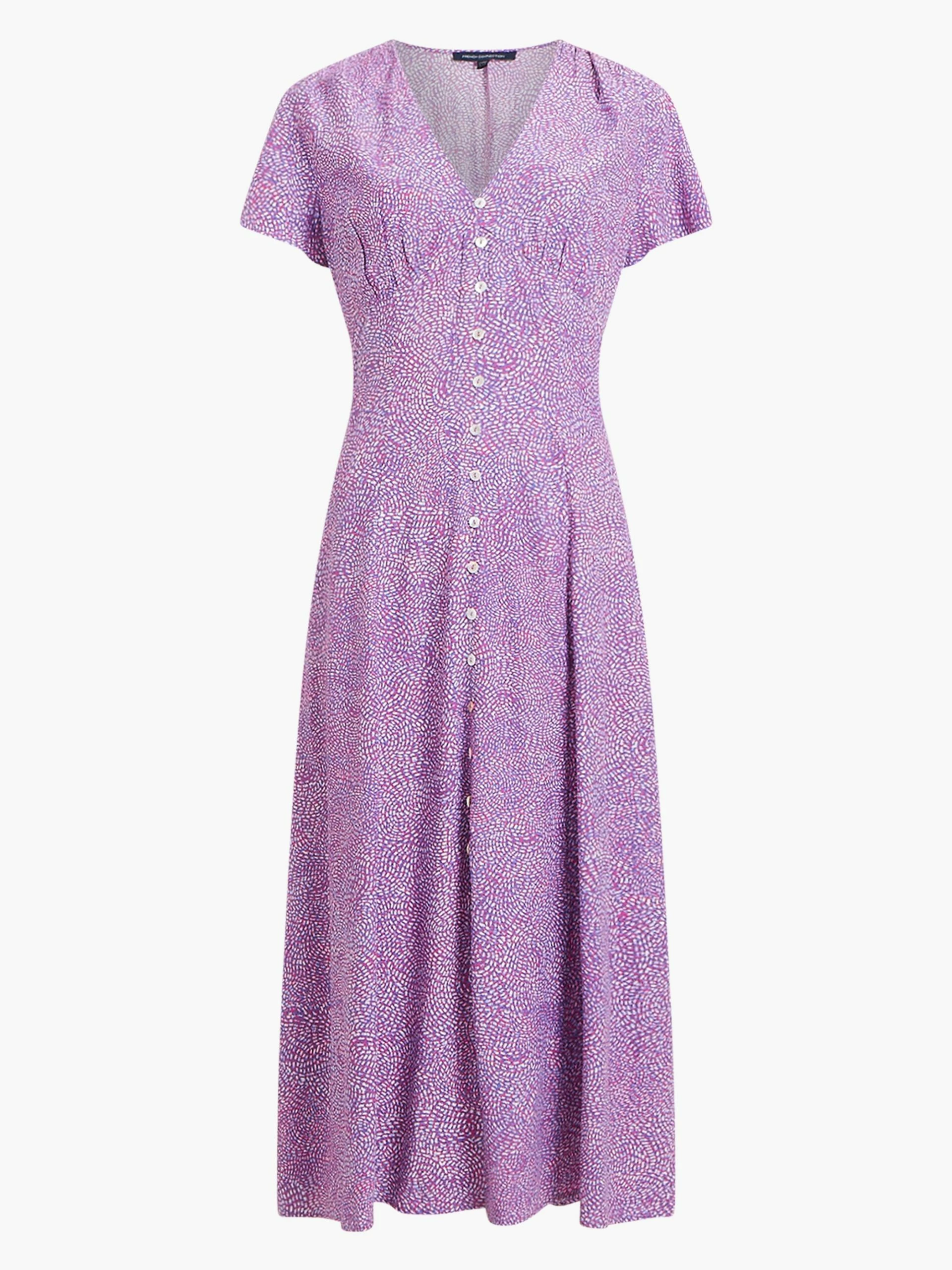 French Connection Bernice Eco Delphine V-Neck Midi Dress 7 French Connection Bernice Eco Delphine V-Neck Midi Dress - Image 5