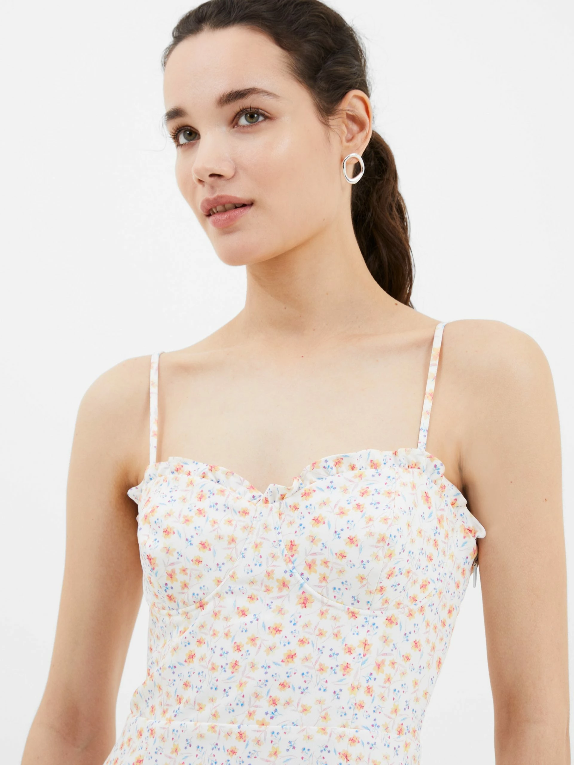 French Connection Camille Echo Crepe Slip Dress 4 French Connection Camille Echo Crepe Slip Dress - Image 2