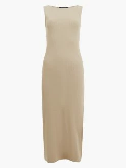 French Connection Rassia Ribbed Slash Neck Midi Dress 11 French Connection Rassia Ribbed Slash Neck Midi Dress -French Connection Shop 71UND20copy