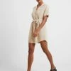 French Connection Alania Lyocell Blend Shirt Dress -French Connection Shop 71UNG20 804copy