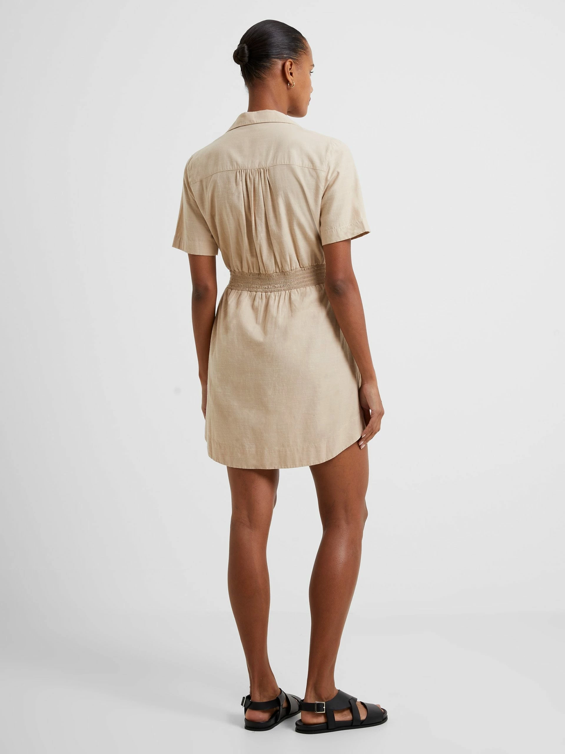 French Connection Alania Lyocell Blend Shirt Dress 7 French Connection Alania Lyocell Blend Shirt Dress - Image 5