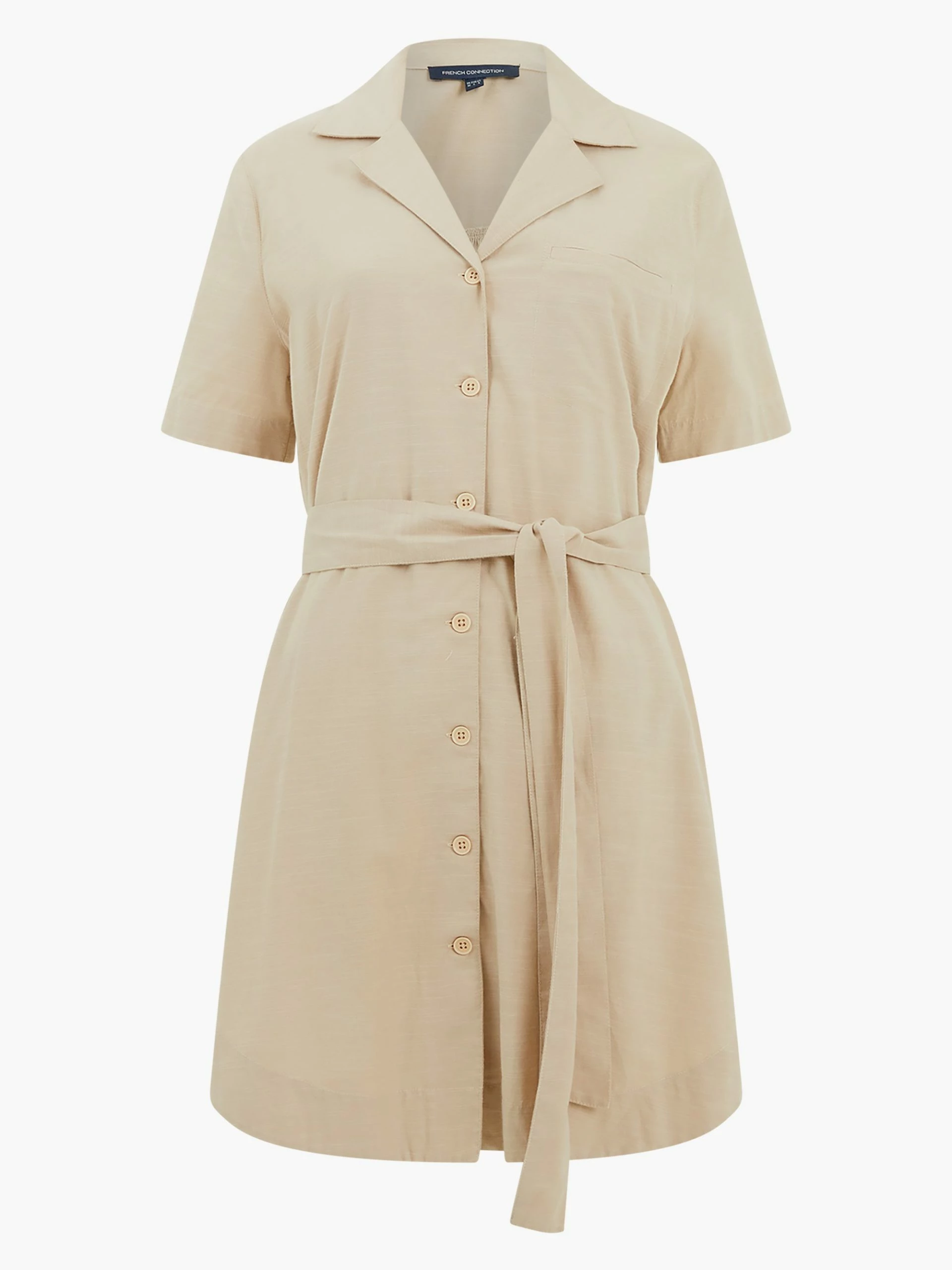 French Connection Alania Lyocell Blend Shirt Dress 8 French Connection Alania Lyocell Blend Shirt Dress - Image 6