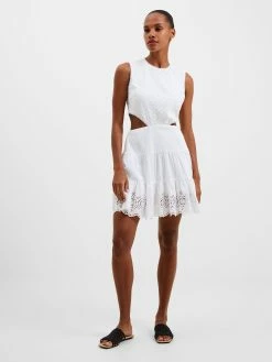 French Connection Esse Cotton Mini Dress