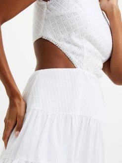 French Connection Esse Cotton Mini Dress 13 French Connection Esse Cotton Mini Dress -French Connection Shop 71UNI1277copy