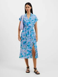 French Connection Gretha Drape Wrap Dress