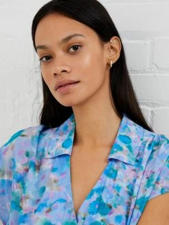 French Connection Gretha Drape Wrap Dress 10 French Connection Gretha Drape Wrap Dress -French Connection Shop 71UNN40 2461copy