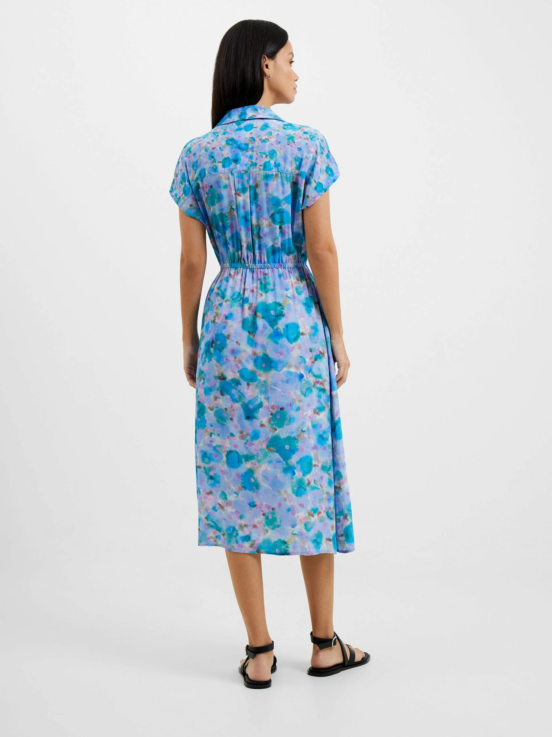 French Connection Gretha Drape Wrap Dress 7 French Connection Gretha Drape Wrap Dress - Image 5