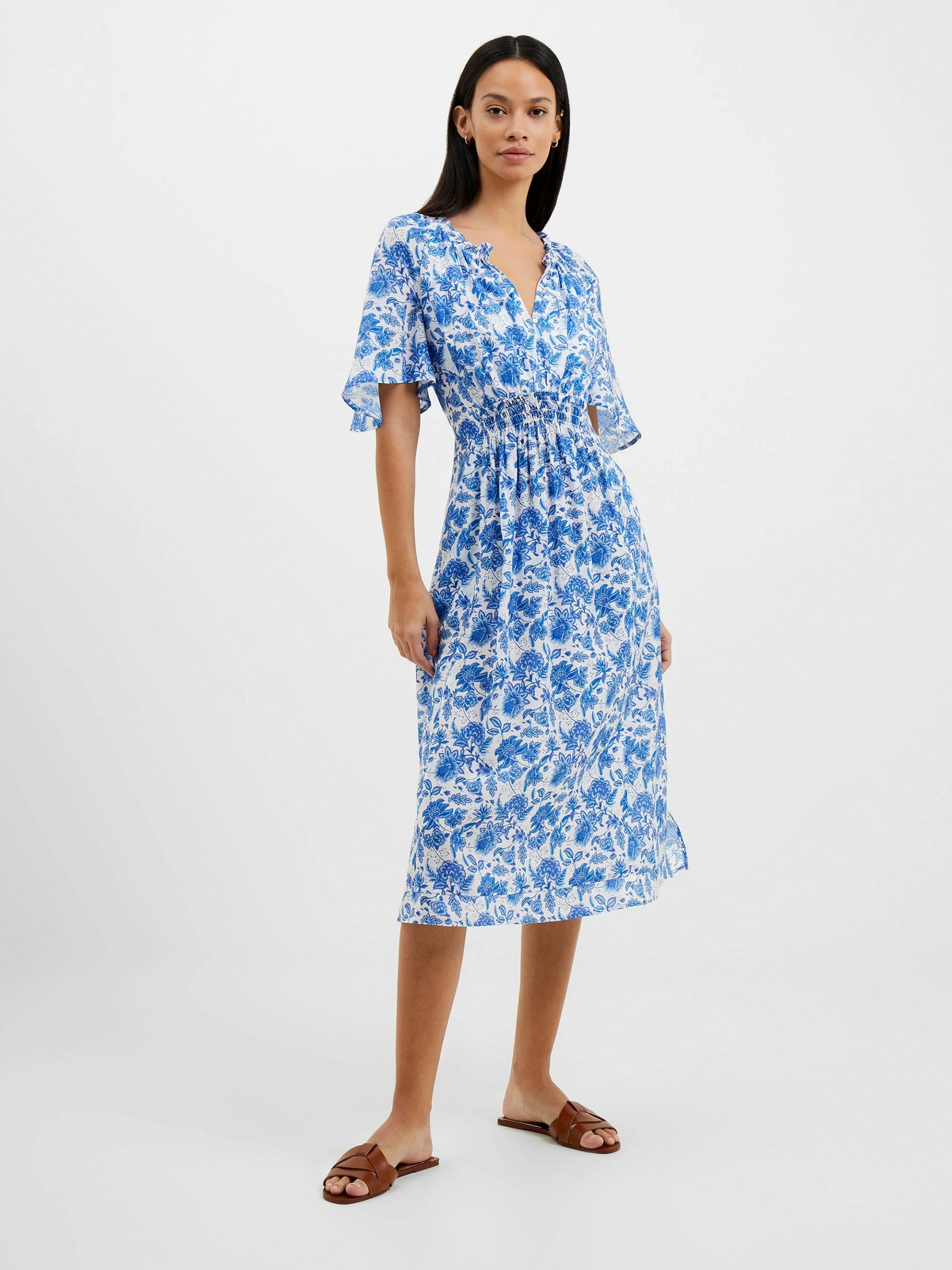 French Connection Cosette Smock Waist Dress 3 French Connection Cosette Smock Waist Dress