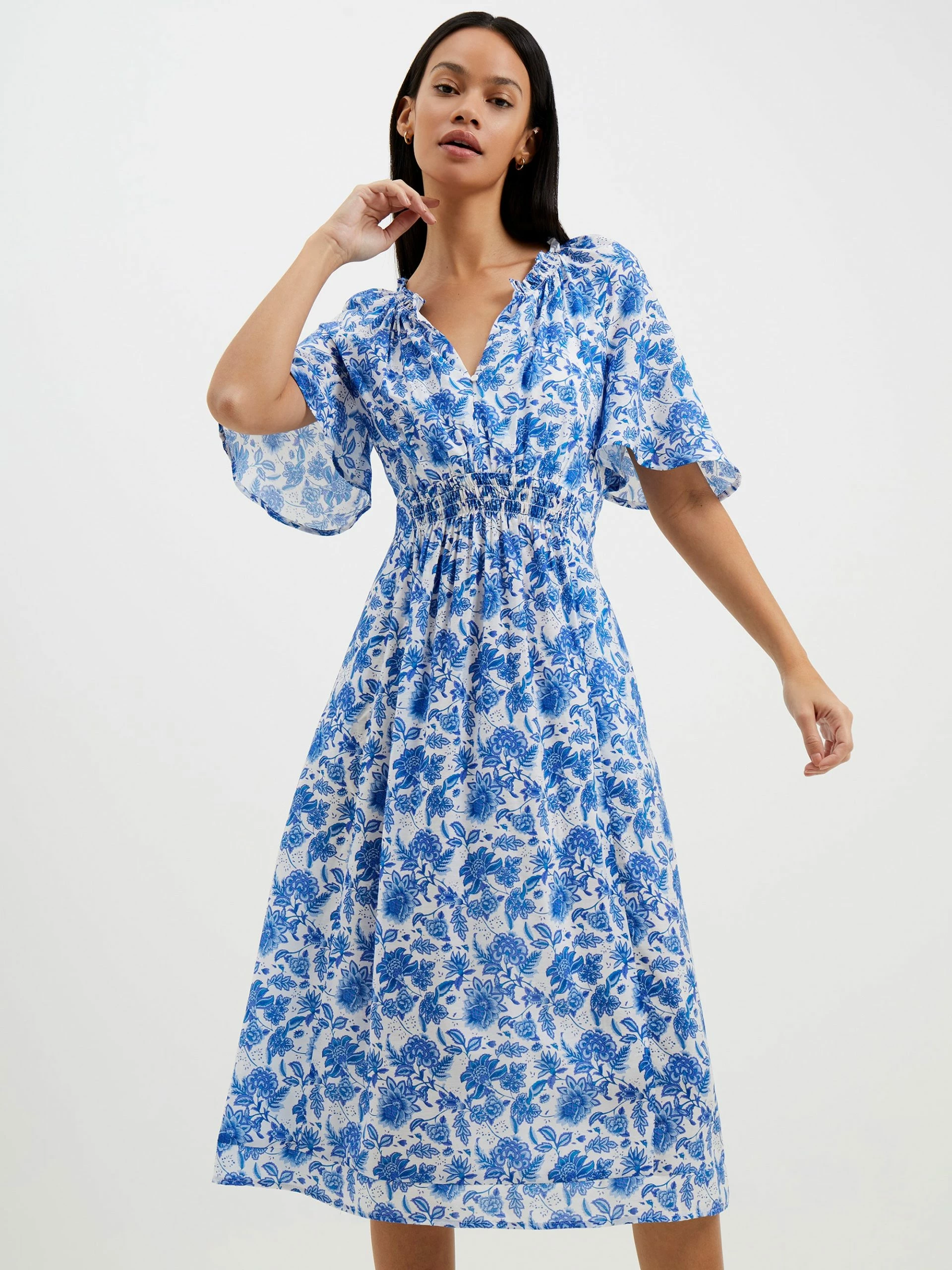 French Connection Cosette Smock Waist Dress 5 French Connection Cosette Smock Waist Dress - Image 3