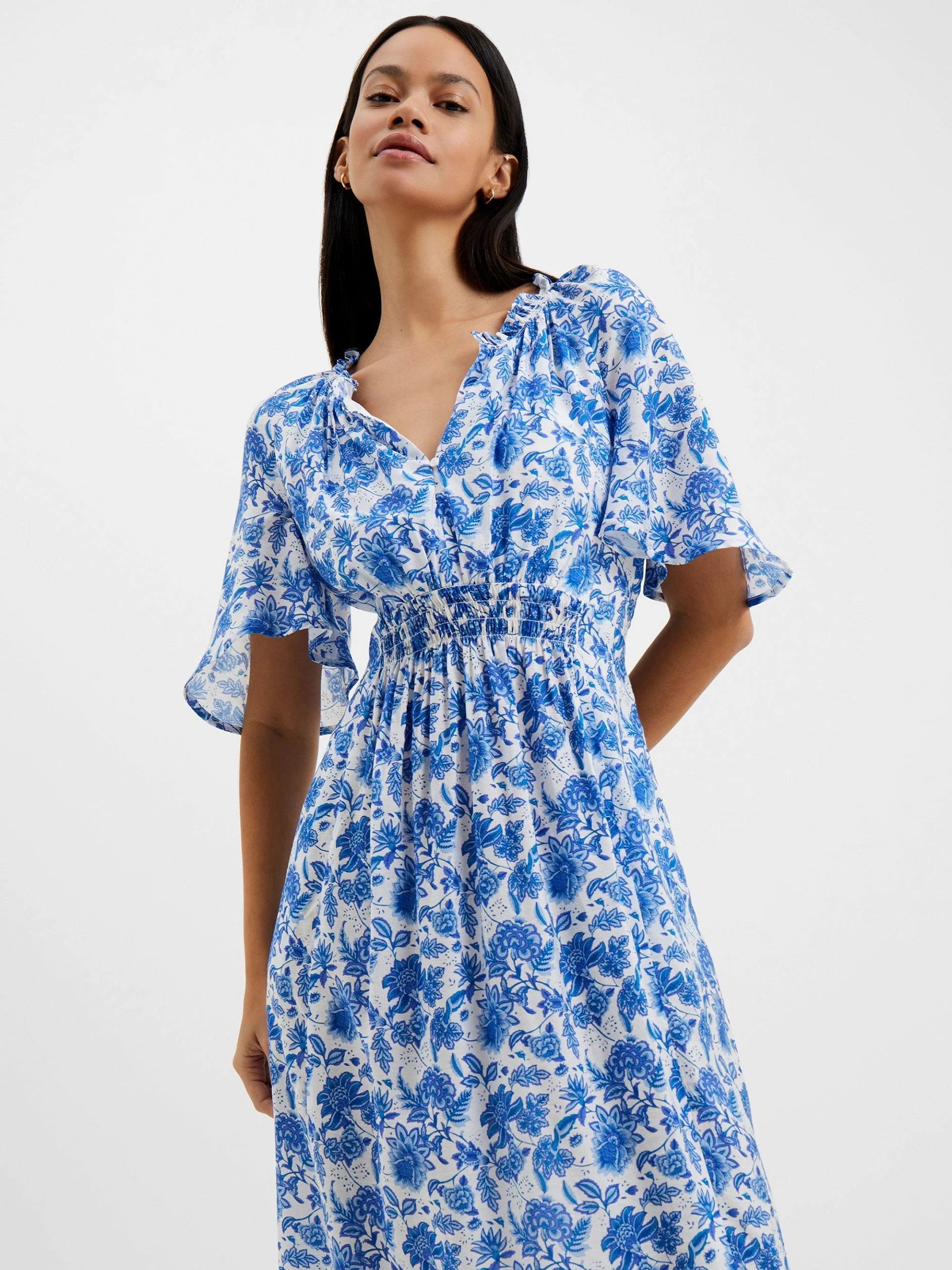 French Connection Cosette Smock Waist Dress 6 French Connection Cosette Smock Waist Dress - Image 4