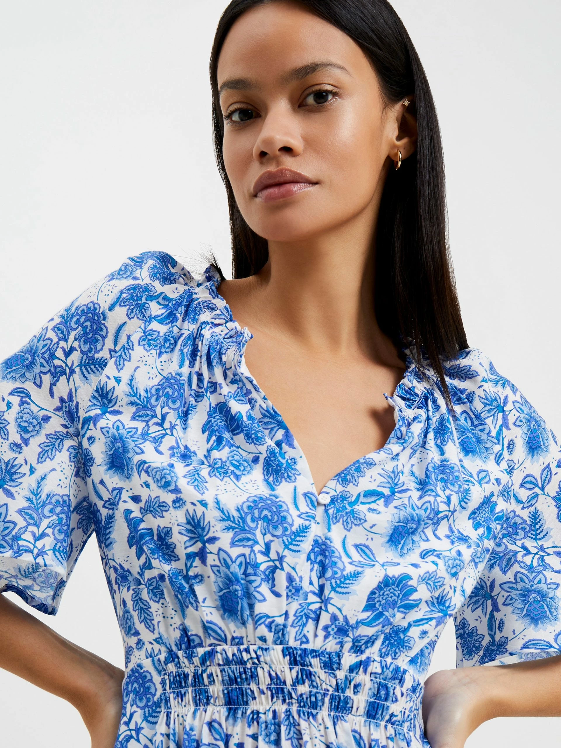 French Connection Cosette Smock Waist Dress 4 French Connection Cosette Smock Waist Dress - Image 2