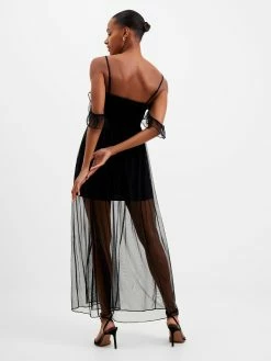 French Connection Alizee Mesh Night Out Maxi Dress 15 French Connection Alizee Mesh Night Out Maxi Dress -French Connection Shop 71UOM01 2044